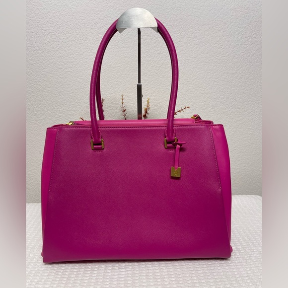 MCM Handbags - Five (5) Compartments MCM Fuchsia Satchel Bag